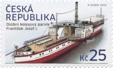 Historické dopravní prostředky: Osobní kolesový parník František Josef I.
