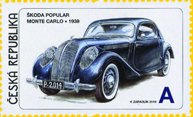 Václav Zapadlík - Česká auta - Škoda II. (Popular Monte Carlo)