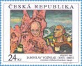 Umělecká díla na známkách - Jaroslav Vožniak (1933 - 2005)